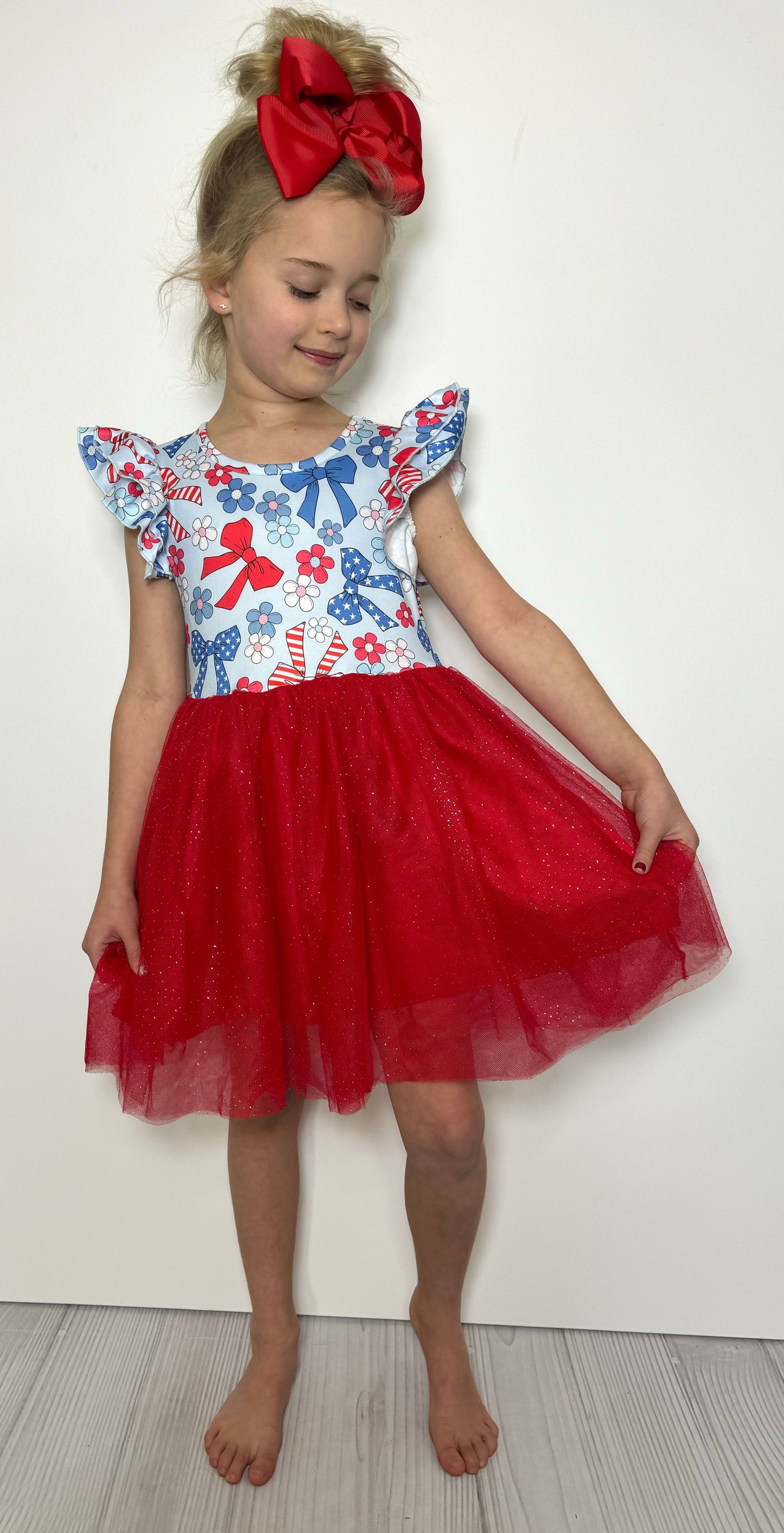 American Bow Tutu Dress