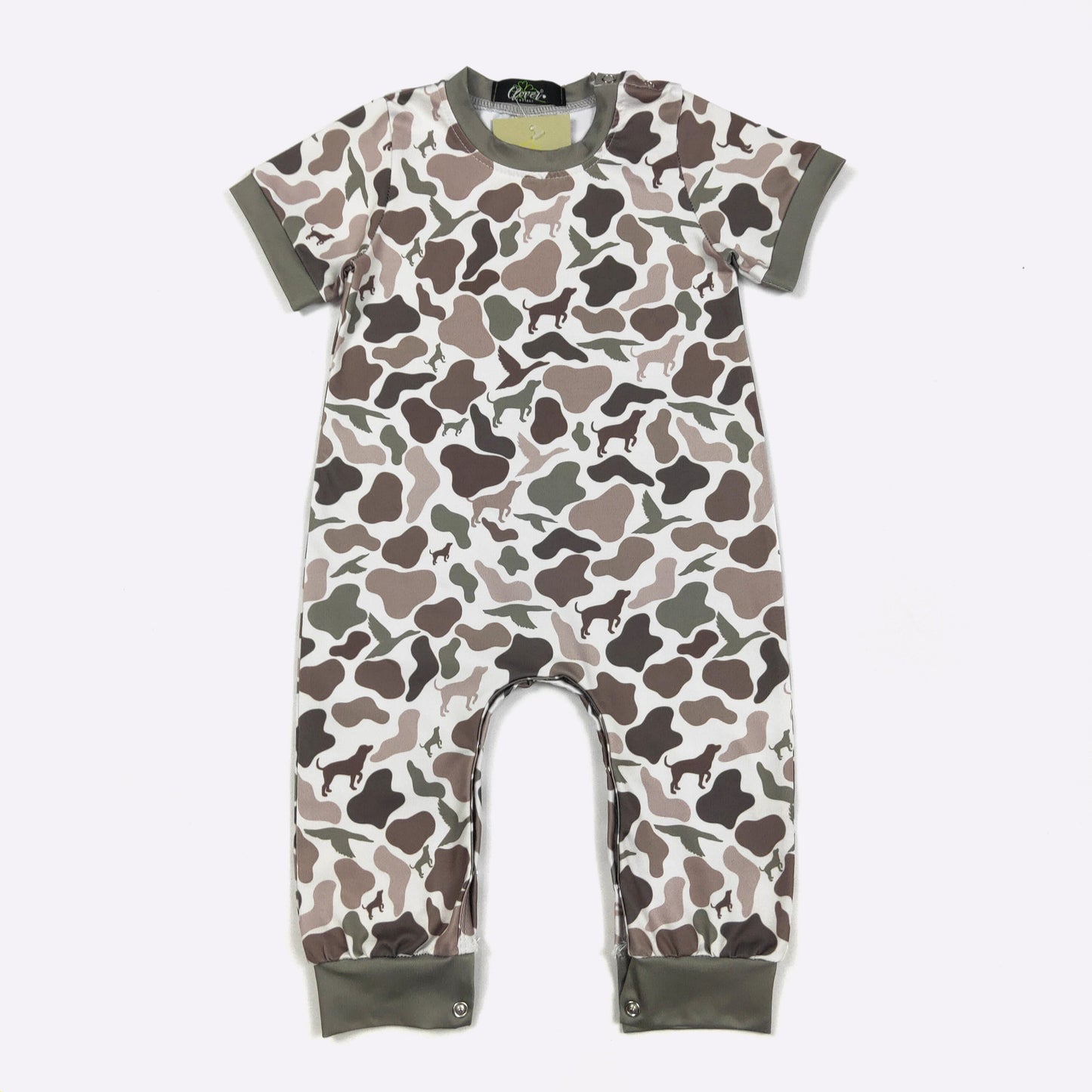 Camo Romper