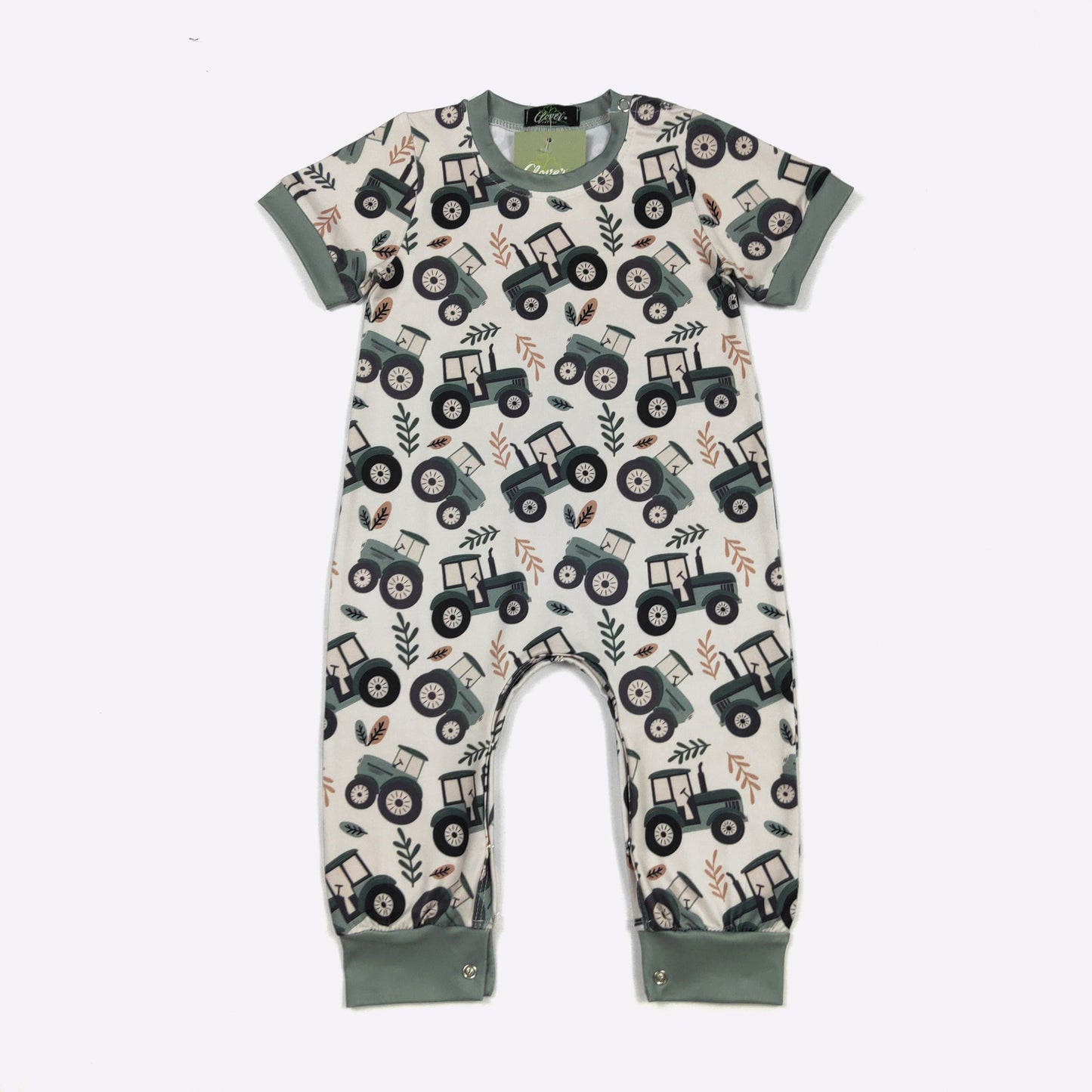 Tractor Time Romper