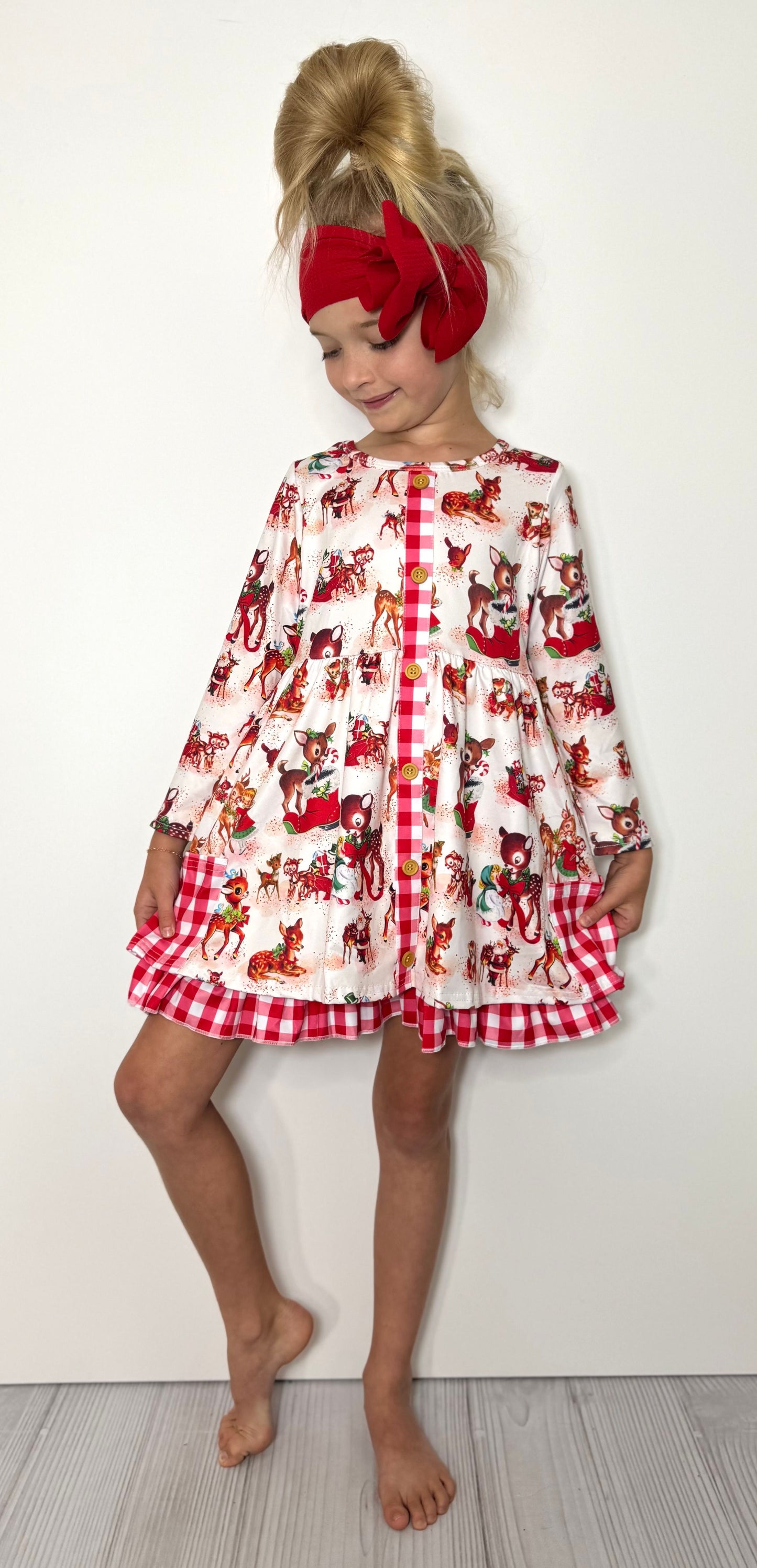 Reindeer Kisses Dress