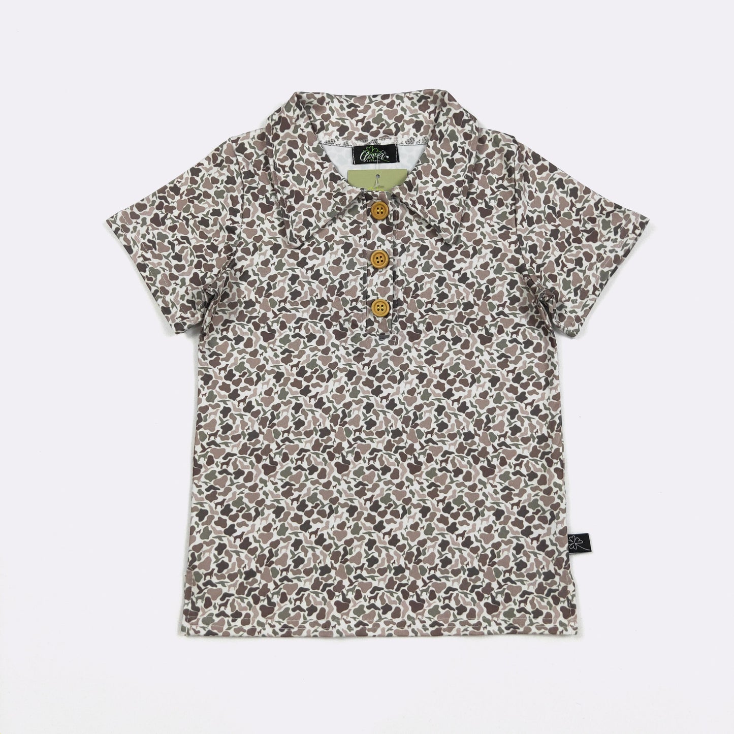 Camo Hunters Collar Shirt