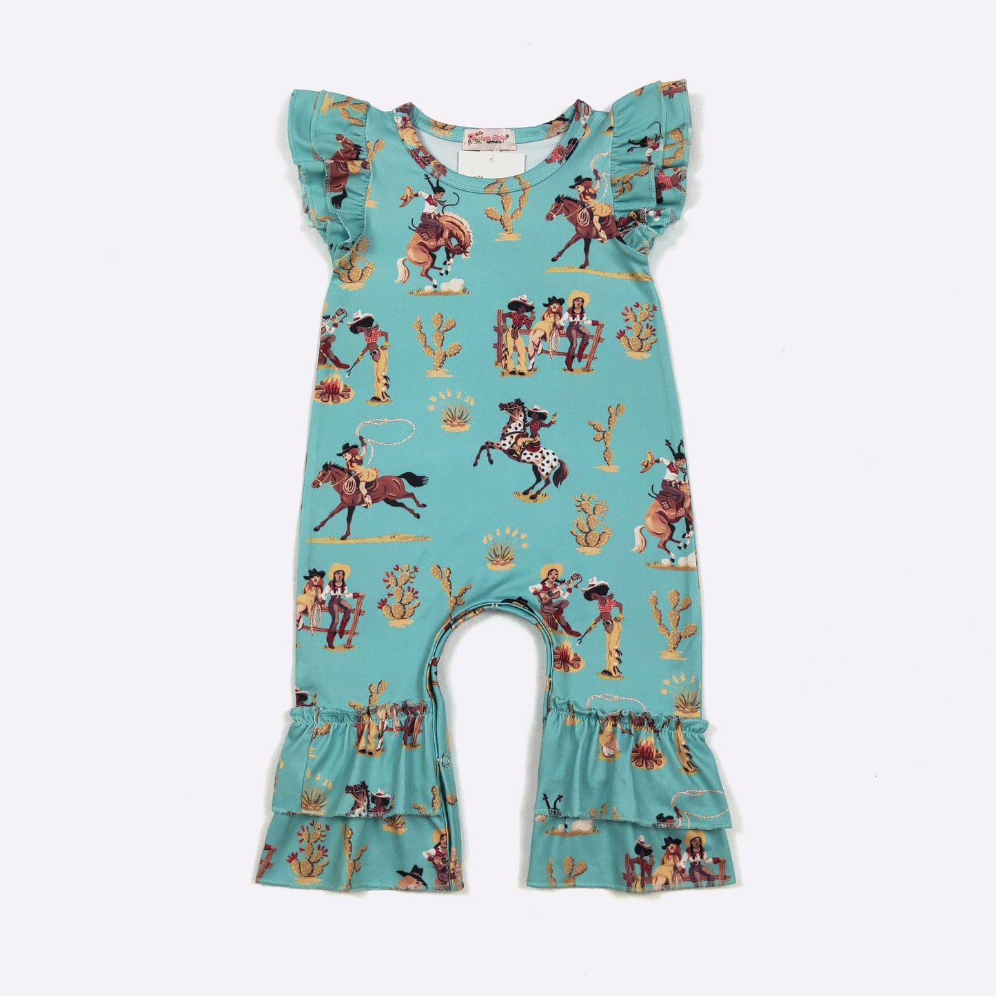 Roping & Ruffles Romper