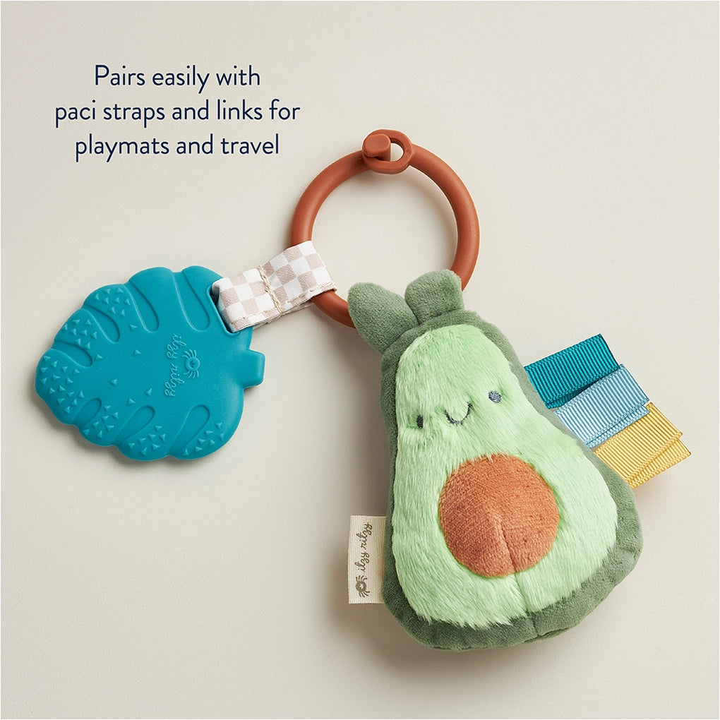Itzy Pal Annie the Avocado Plush + Teether