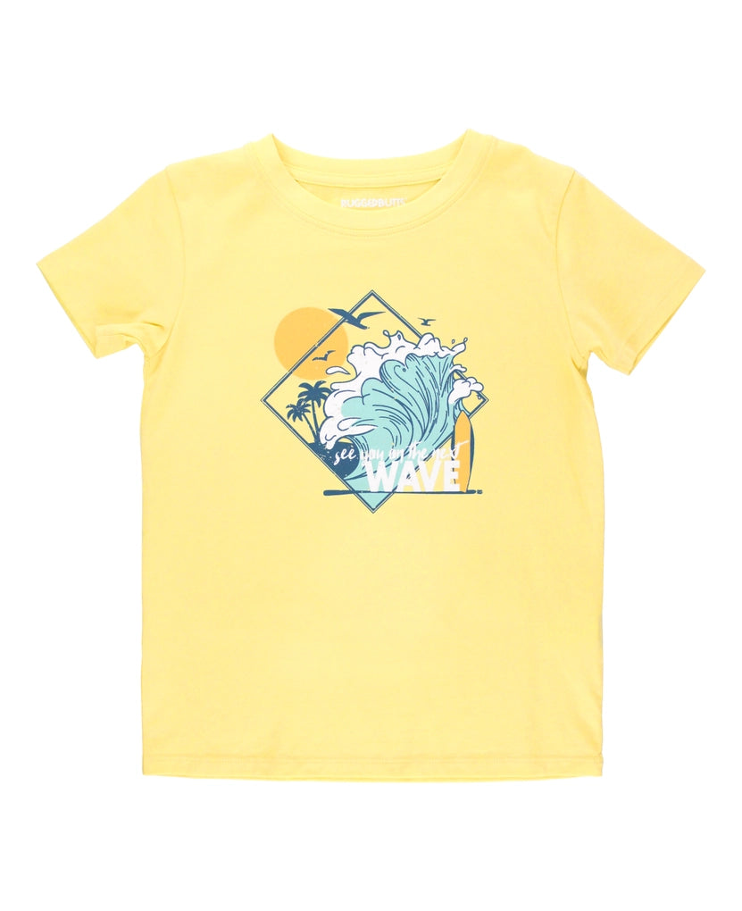 "See You On the Next Wave" Short Sleeve Graphic Tee