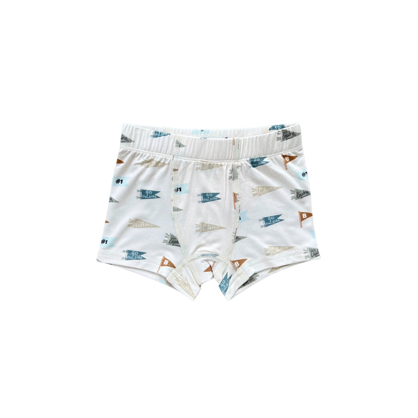 Retro Banner Bamboo Boxer
