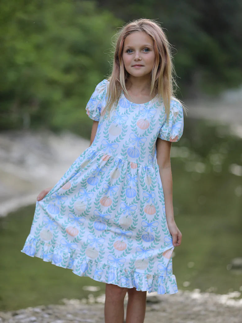 Playful Pumpkin Dress