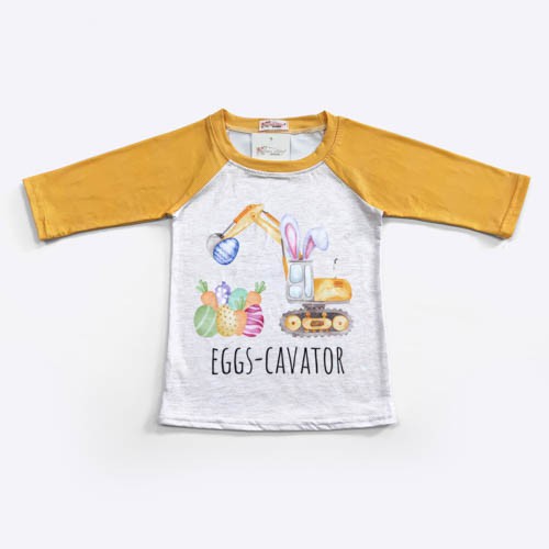 Eggs-Cavator Raglan