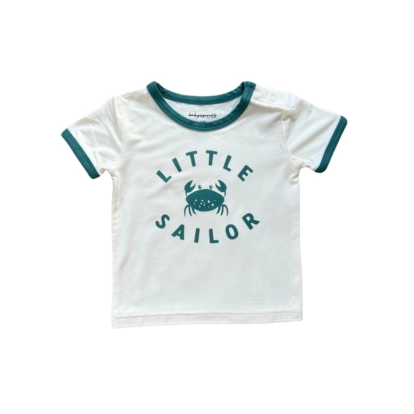Little Sailor Short Sleeve Tee