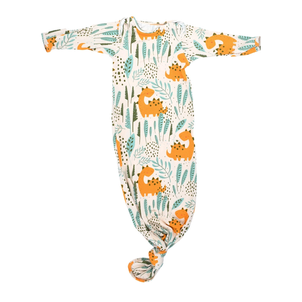Dinosaur Knotted Gown Oh honey children s boutique dinosaur-knotted-gown-oh-honey-children-s-boutique