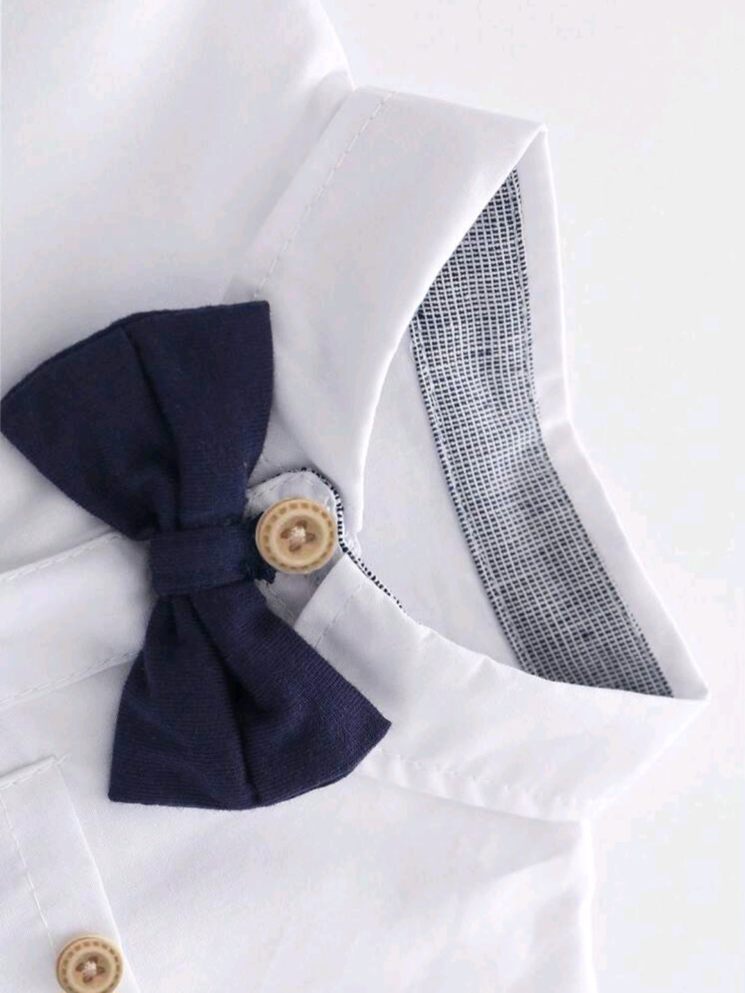 Little Lad Bodysuit with Bow Tie