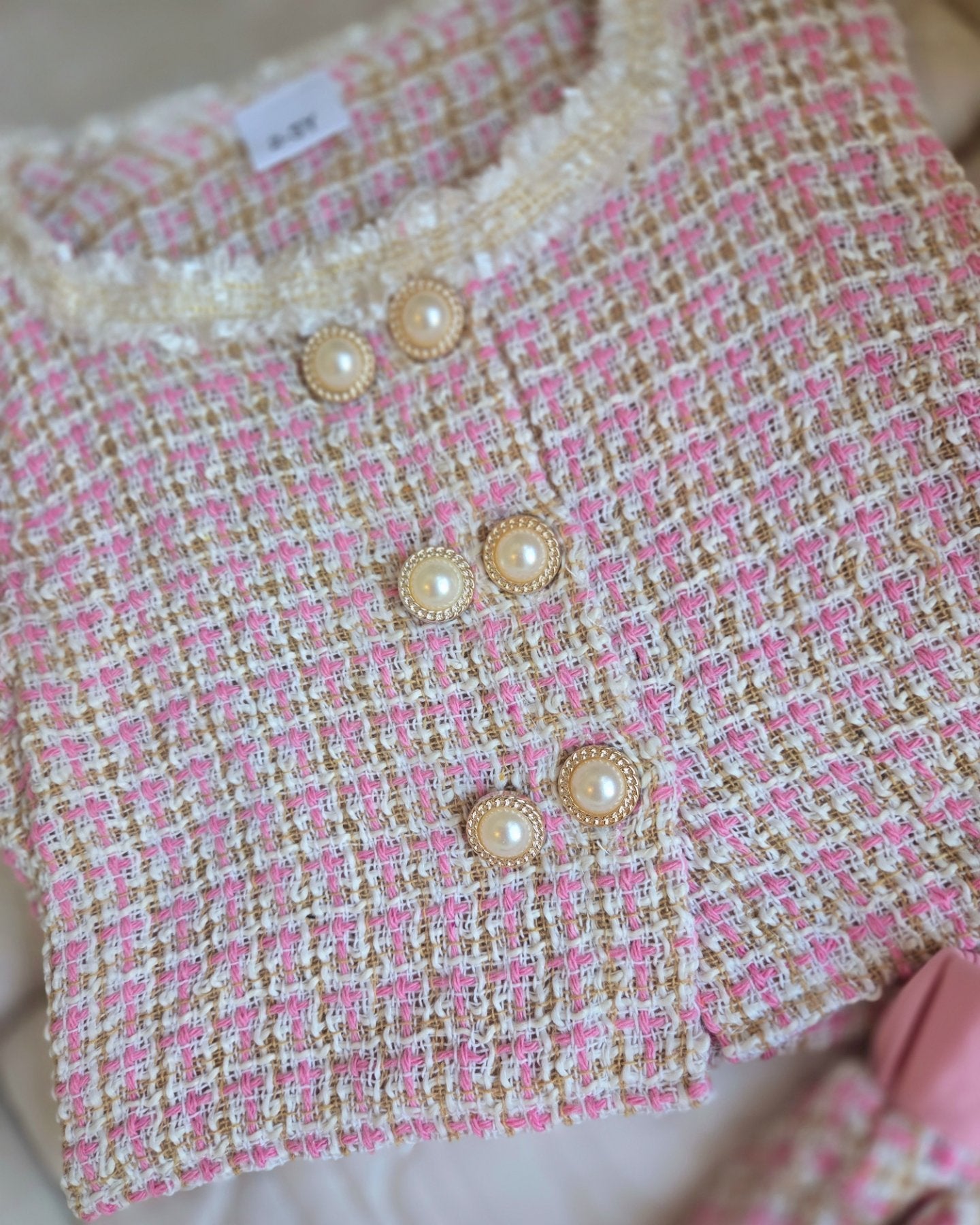 "As If" Tweed Set