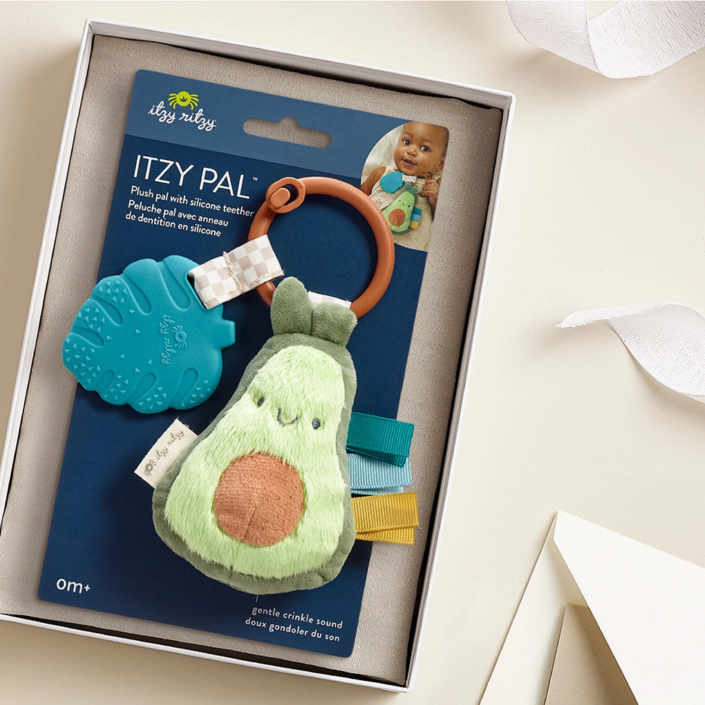 Itzy Pal Annie the Avocado Plush + Teether