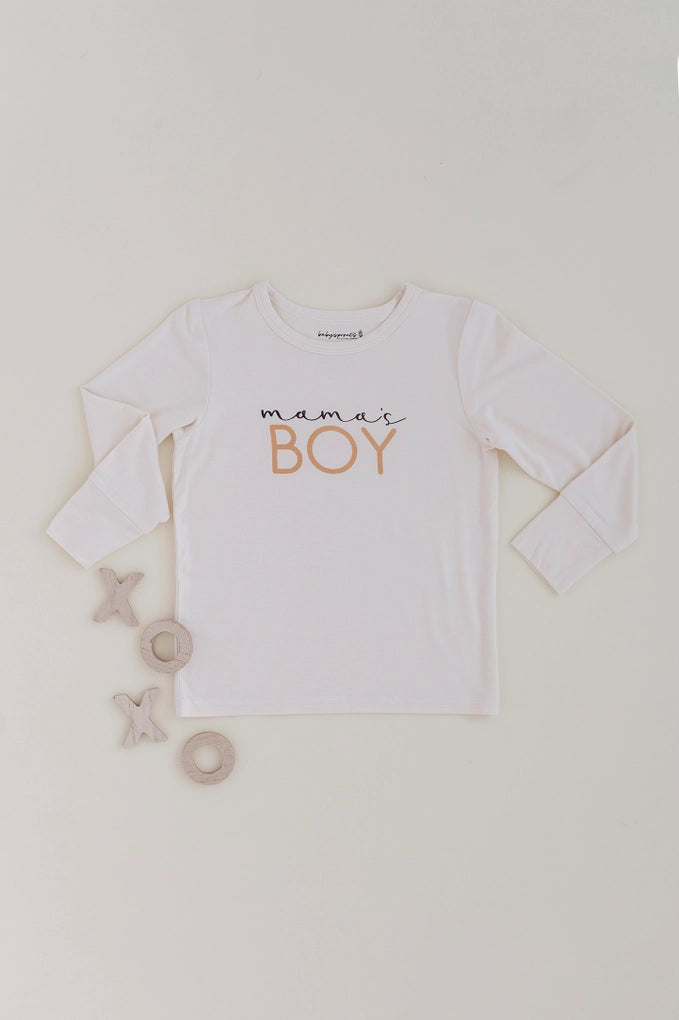 Mama's Boy Long Sleeve Shirt