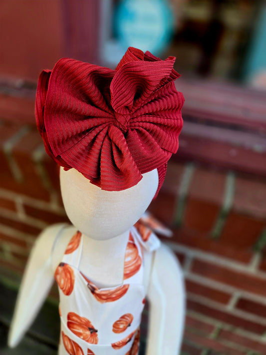 Ruffled Bow Headwraps