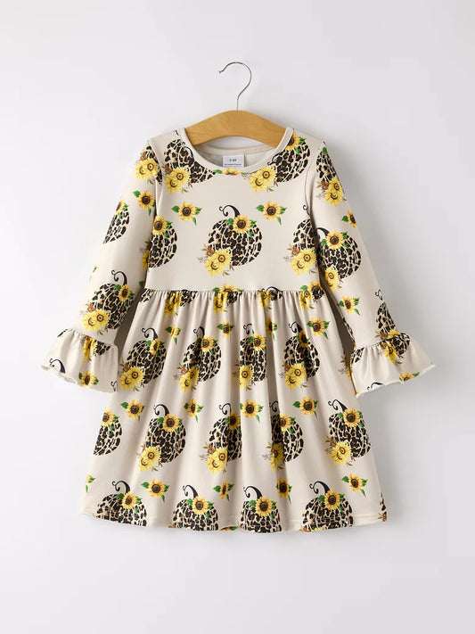 Leopard Pumpkin Dress