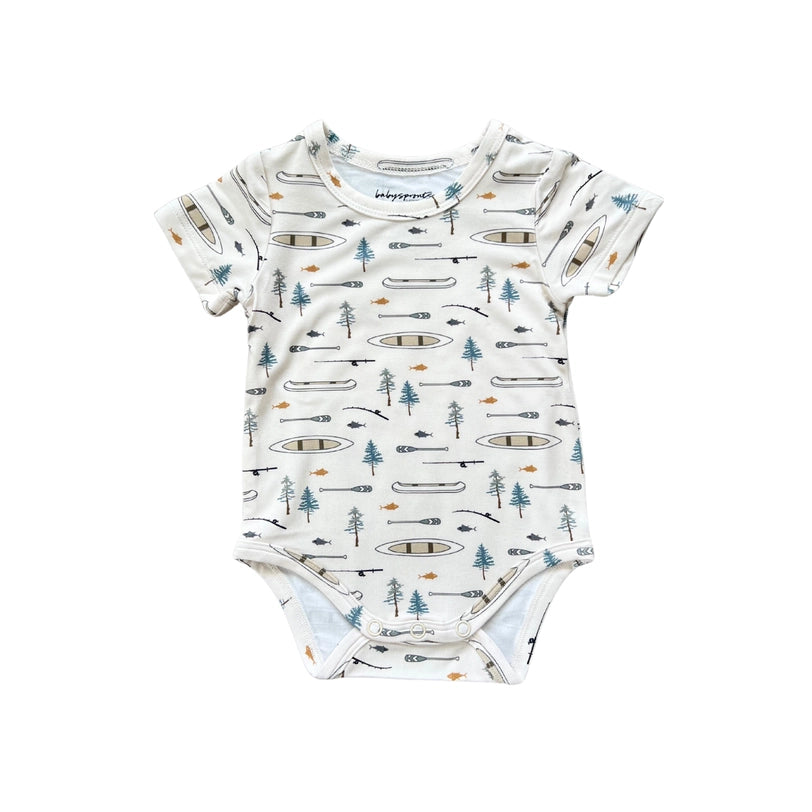 Canoe Baby Short Sleeve Bodysuit