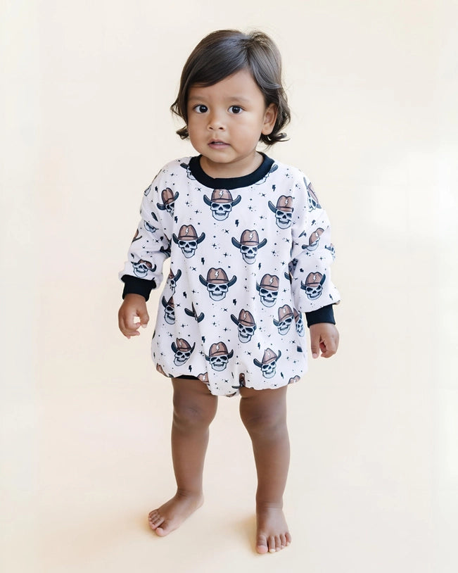 Bolt Cowboy Bubble Romper