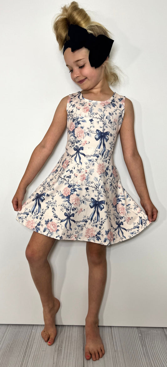 Vintage Coquette Athletic Dress