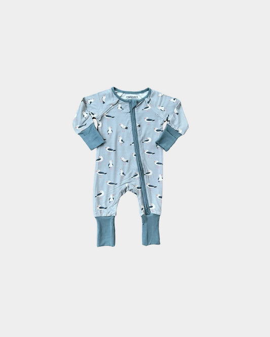 Seagulls Footless Romper