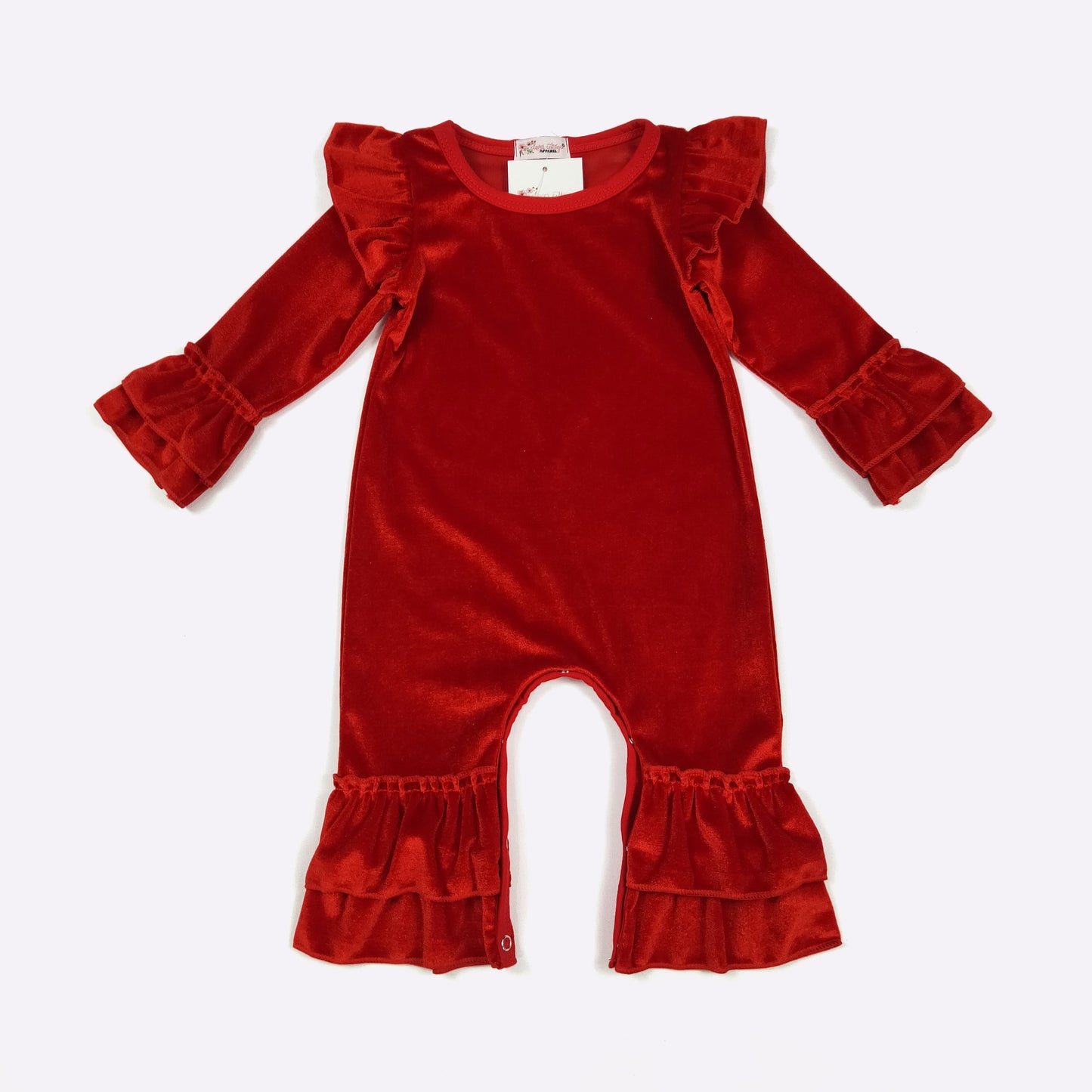 Red Velvet Romper
