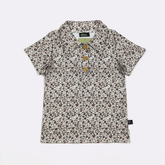 Camo Hunters Collar Shirt