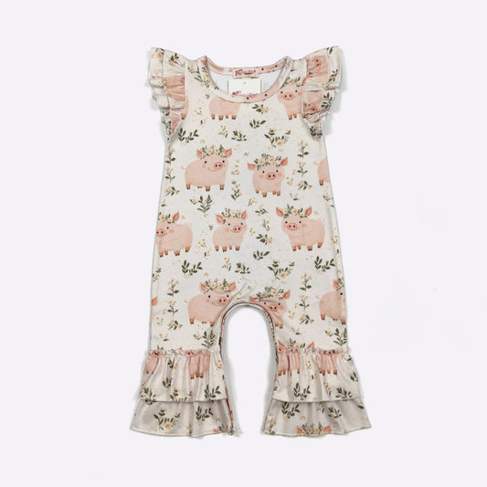 Piglet Petals Romper