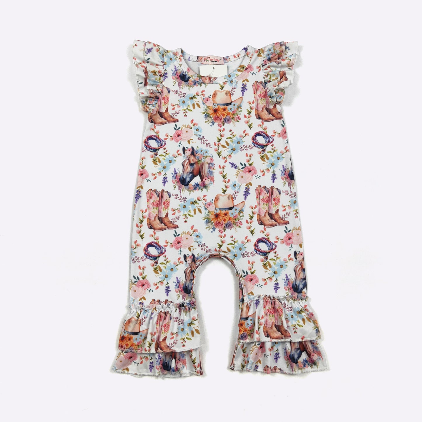 Blooming Ranch Romper