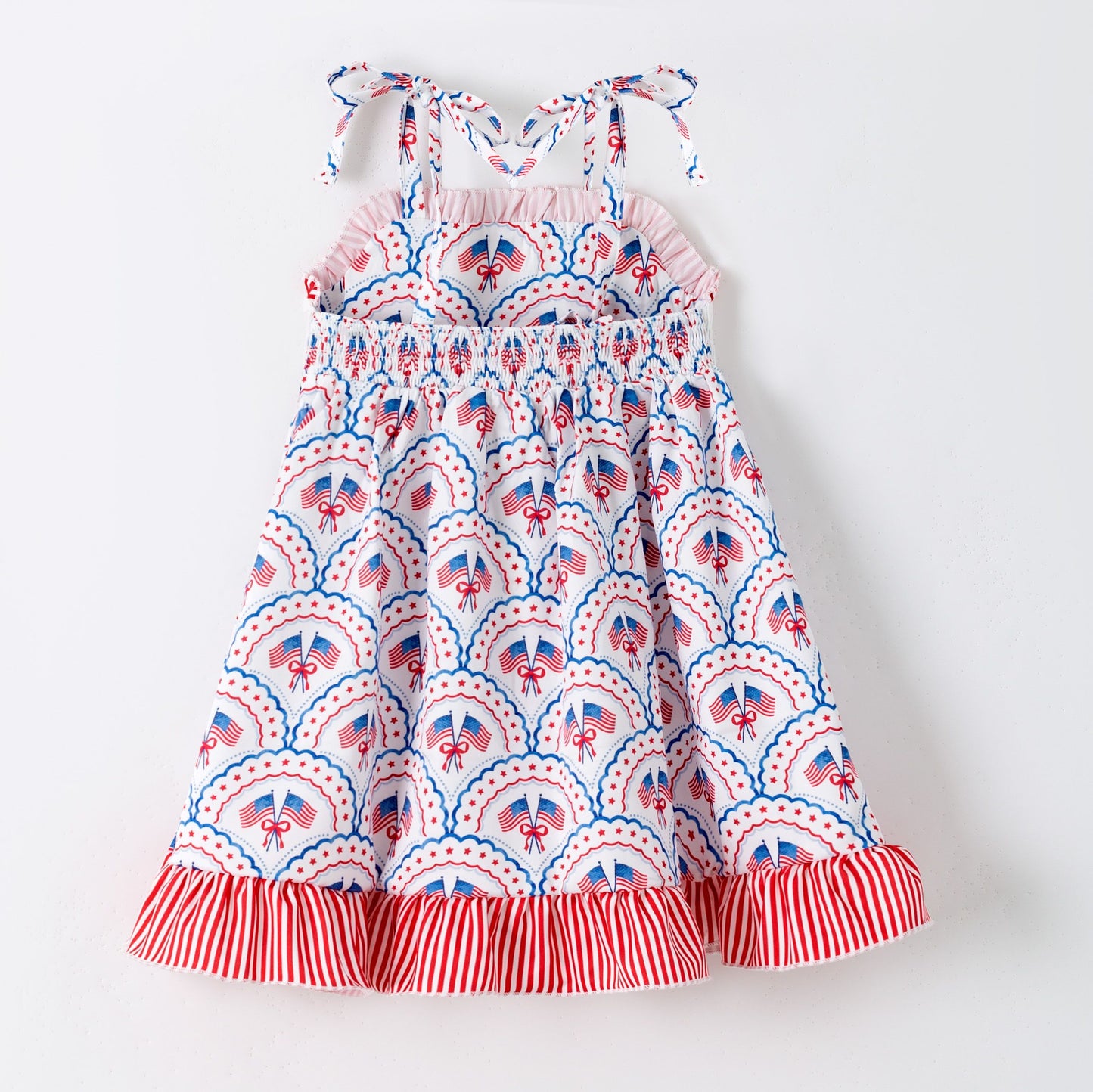 Star Spangled Smocked Dress