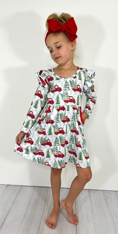 Hauling Holiday Cheer Dress