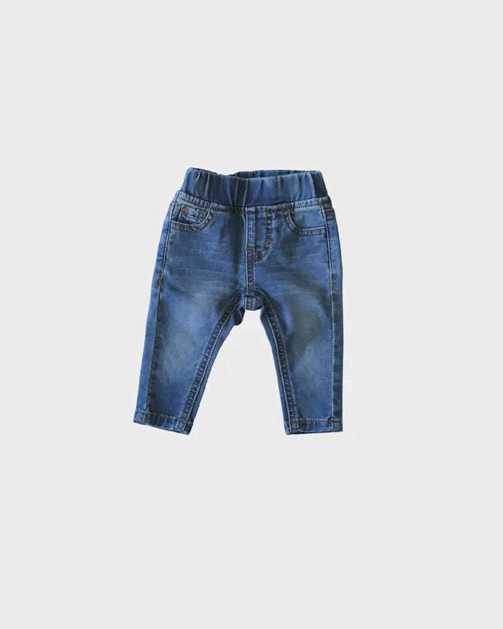 Medium Wash Denim Jeans