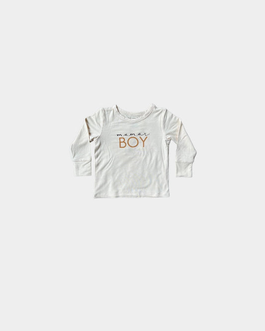 Mama's Boy Long Sleeve Shirt