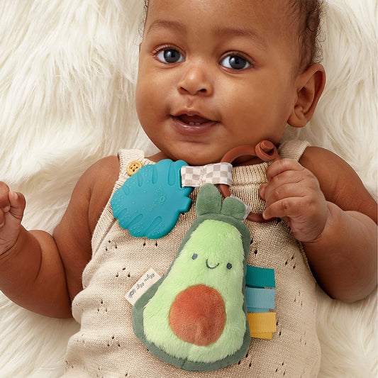 Itzy Pal Annie the Avocado Plush + Teether