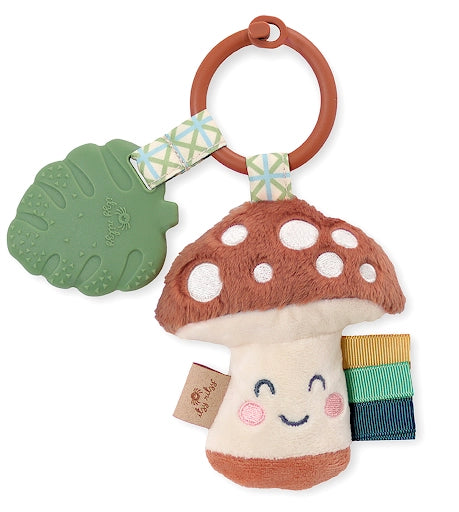 Itzy Pal Ash the Mushroom Plush + Teether