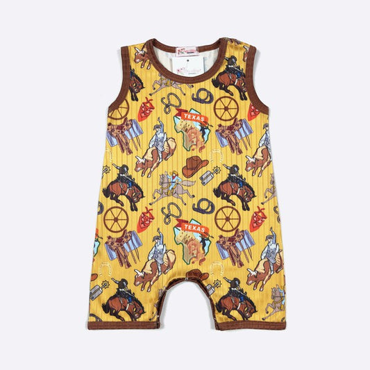 Bucking Boy Romper