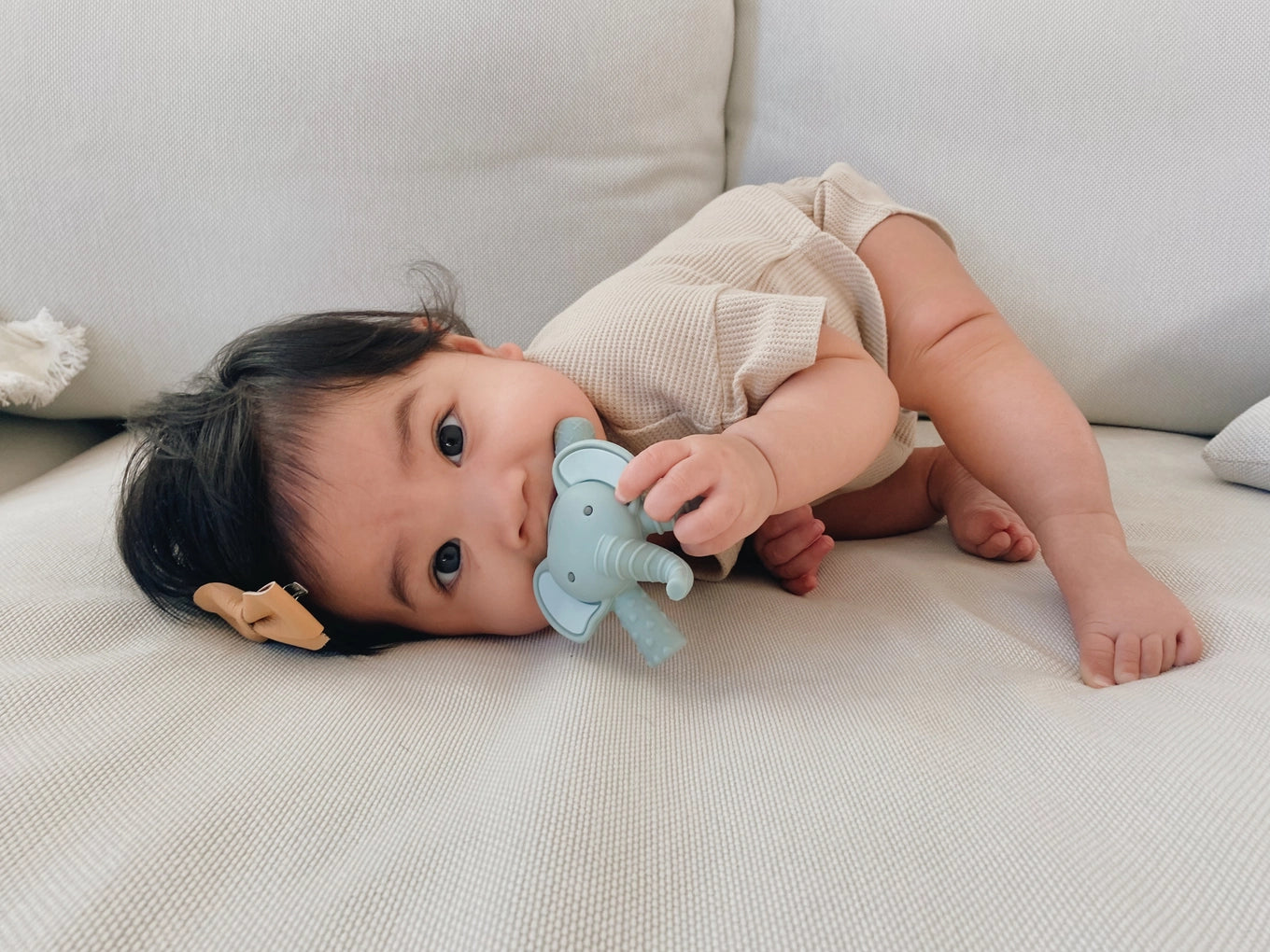 Ritzy Elephant Baby Molar Teether