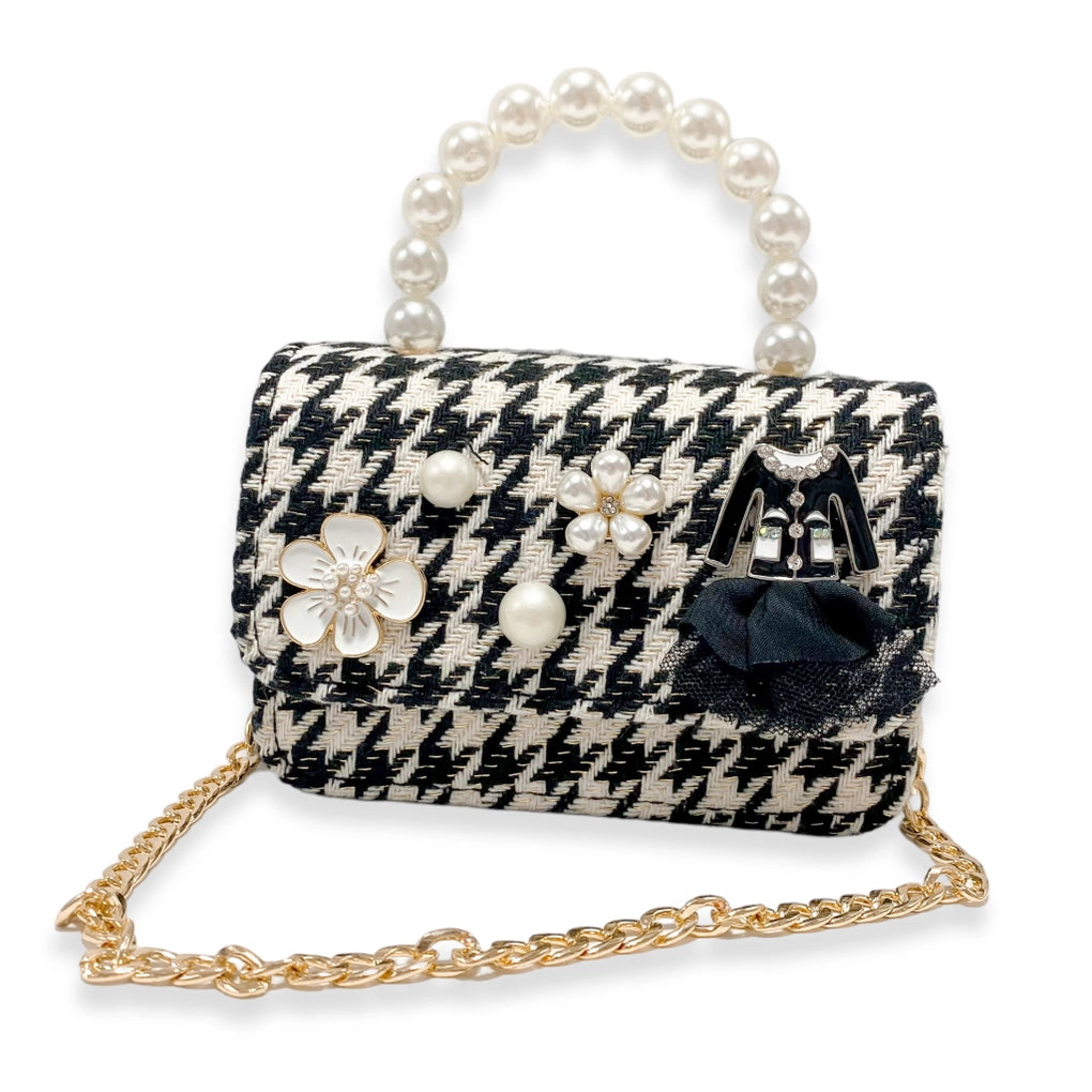 Black & White Charm Purse