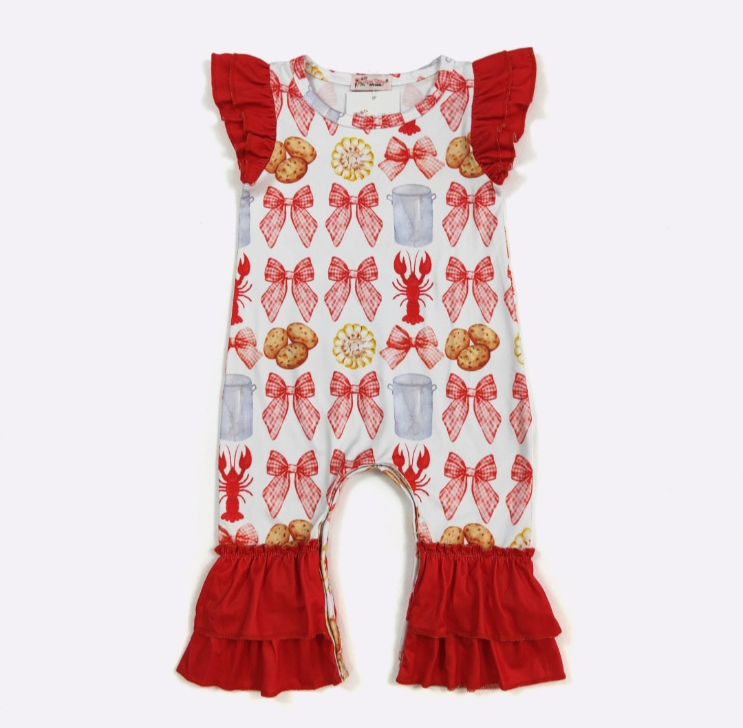 Crawfish Croquette Romper