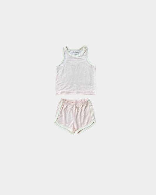 Baby Pink Kids Track Set