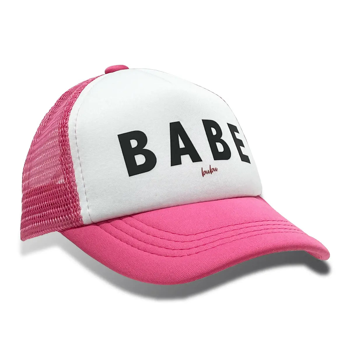 BABE Hot Pink Trucker Hat