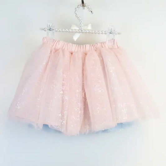 Pink + Blue Reversible Contrast Mesh Tutu