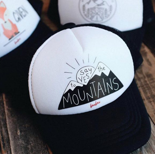 Say Yes to The Mountains Trucker Hat