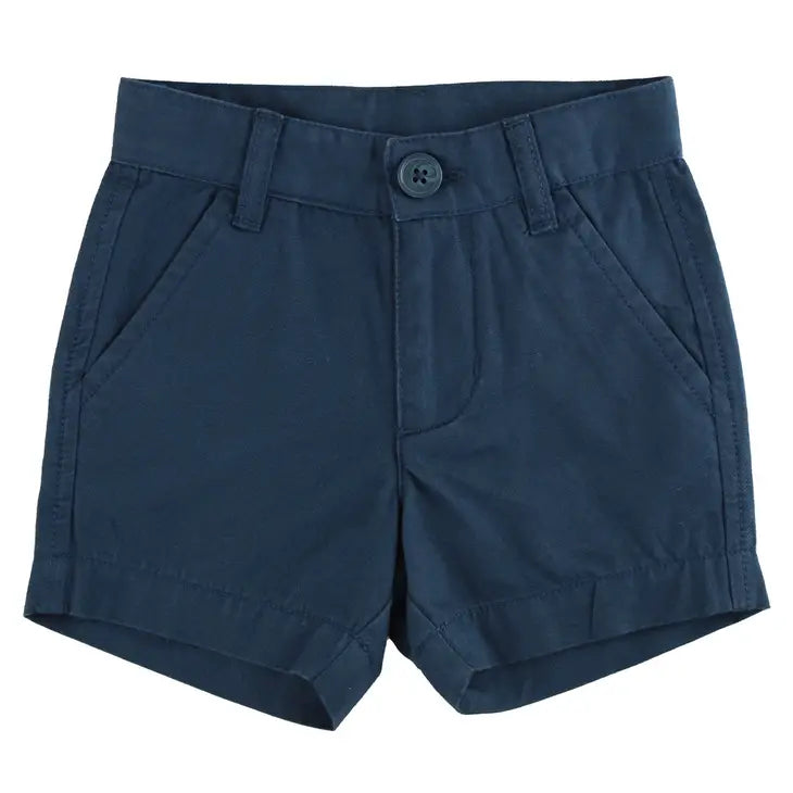 Navy Chino Shorts