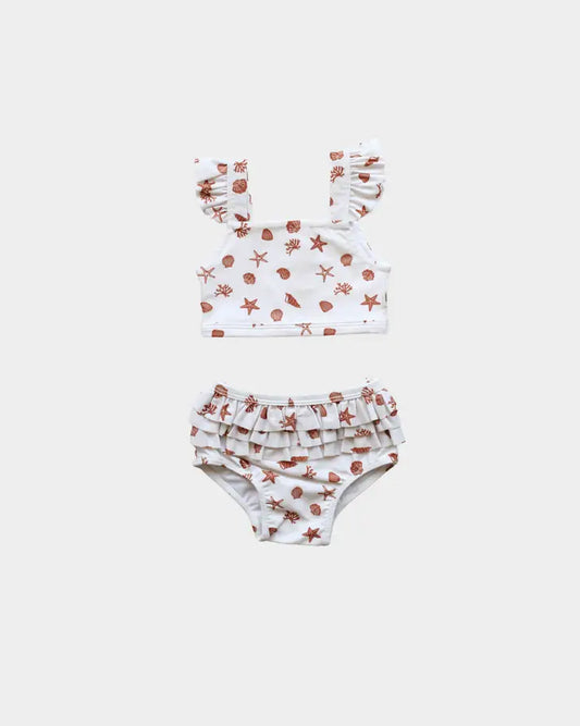 Seashells Two-Piece Swimsuit