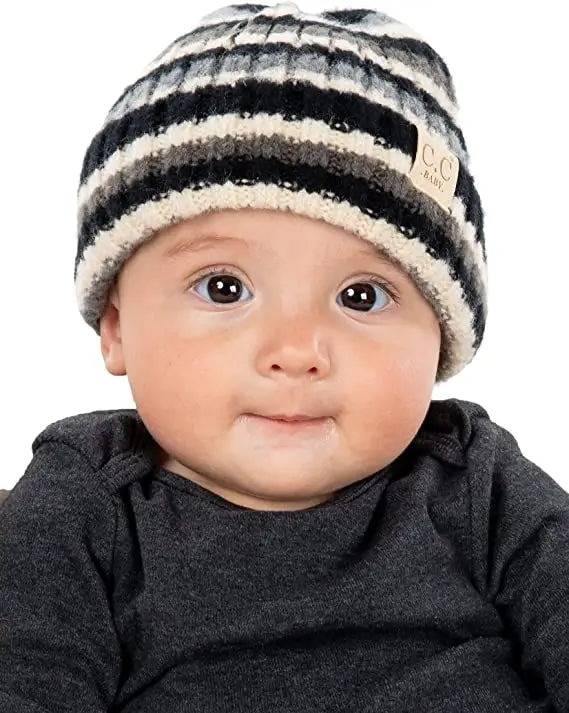 Baby No Pom Beanie